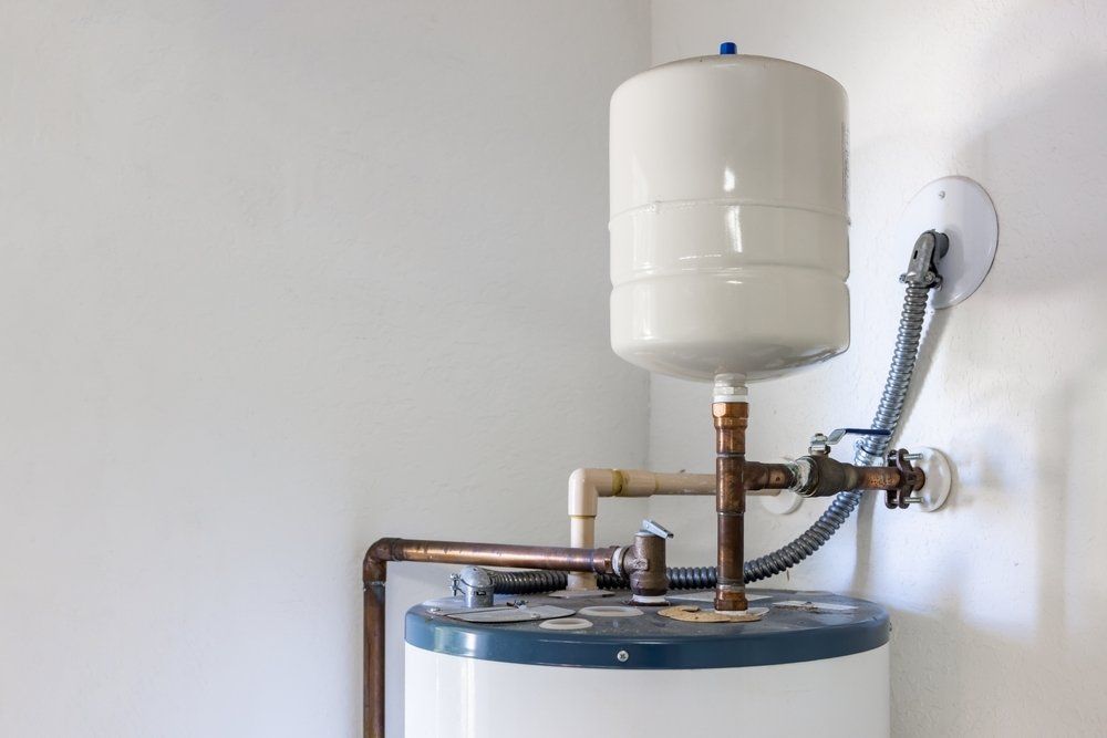 Residential Hot Water Heater Expansion Tank — Barney’s Tank Cleaning in Morisset, NSW