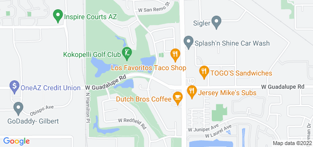 Map of business location