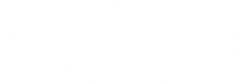 Trestles Property Management Logo - footer, go to homepage