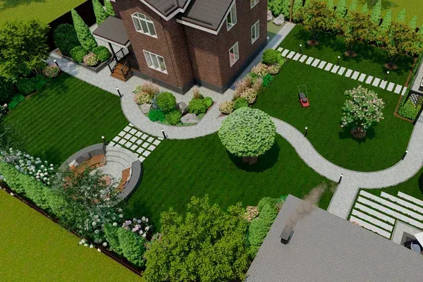 3d landscape design in cedar hill mo