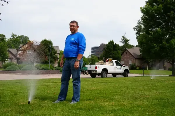Landscape irrigation system providing consistent lawn and plant watering