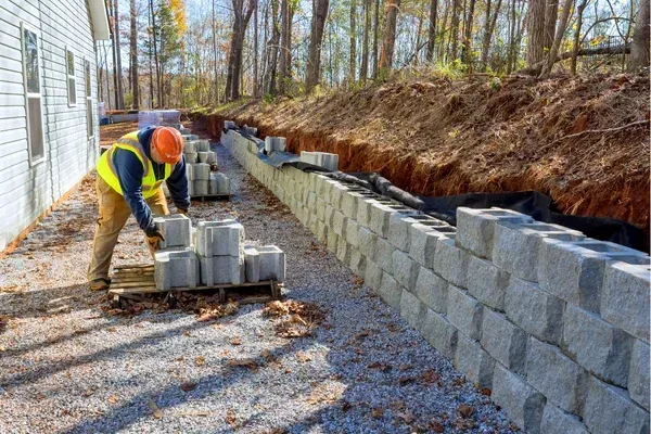 retaining wall contractors in cedar hill mo