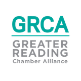 Logo for the Greater Reading Chamber Alliance, featuring teal