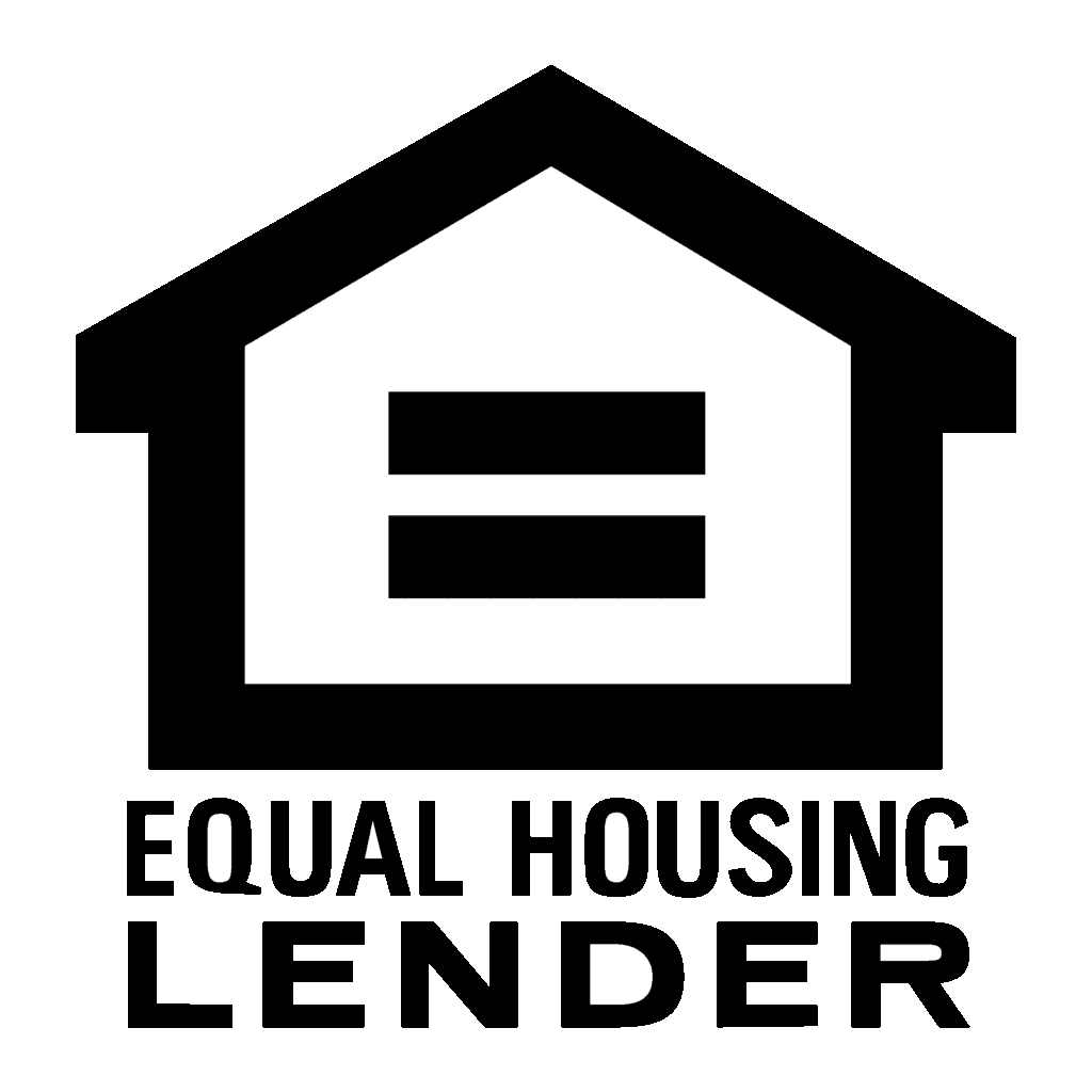 Equal Housing Lender logo with a house outline and an equal sign inside