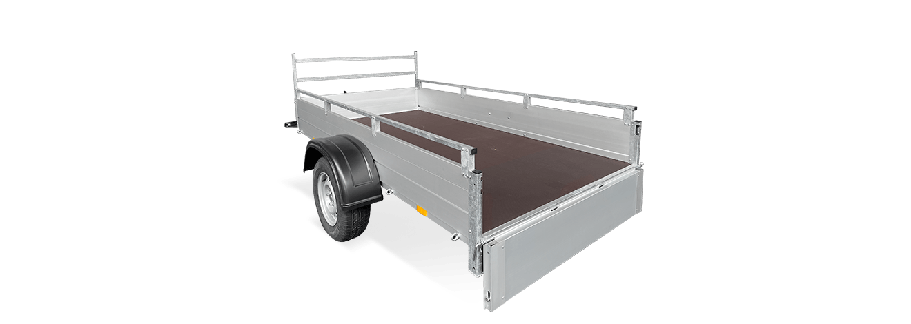 BAKWAGEN ACHTERZIJDE OPEN