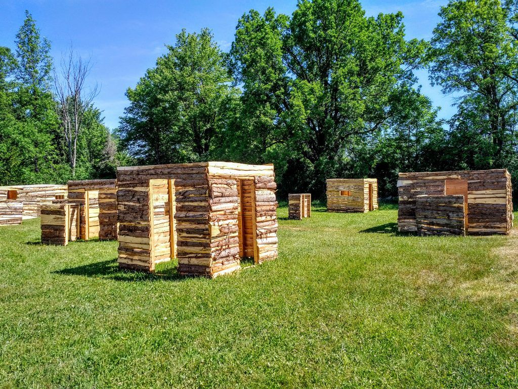 Marked Paintball Sawmill - Middle Zone