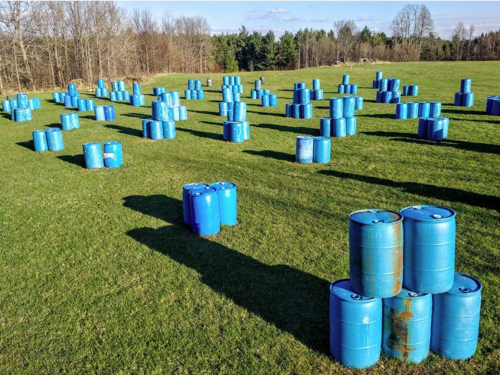 Marked Paintball Domination Paintball Field - Far Corner