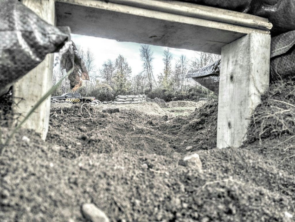 Marked Paintball Field - No Mans Land lookout