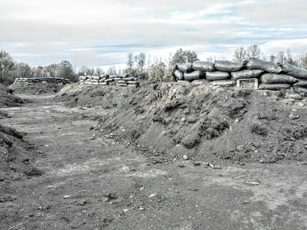 Marked Paintball Field - No Mans Land frontline