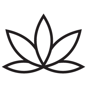 Marijuana symbol icon – representing premium cannabis products