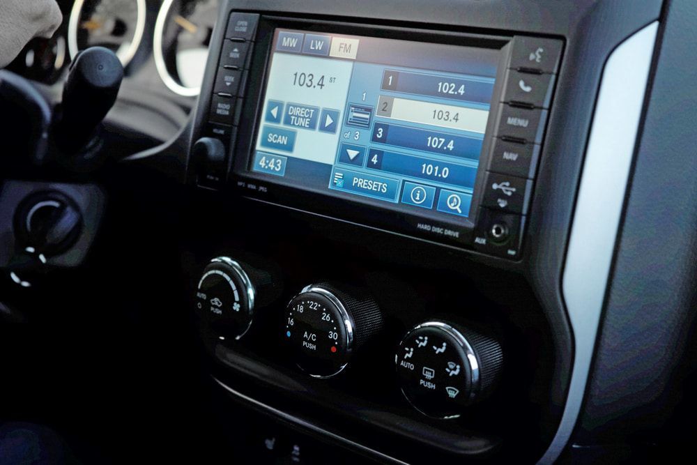 A Car Radio with a Screen — Innisfail Auto Electrics Pty Ltd in Mission Beach, QLD