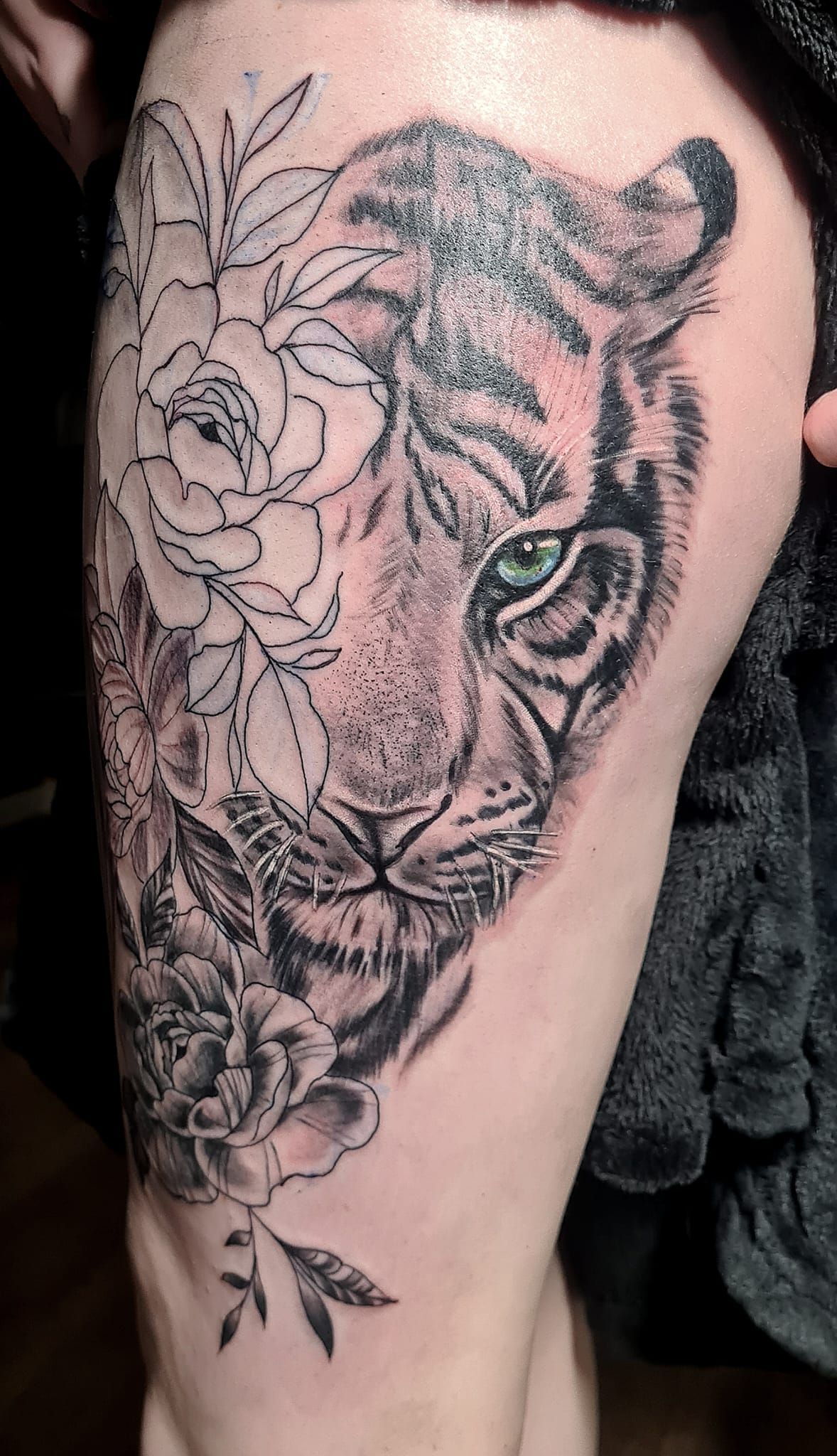 Tiertattoo realistisch Berlin