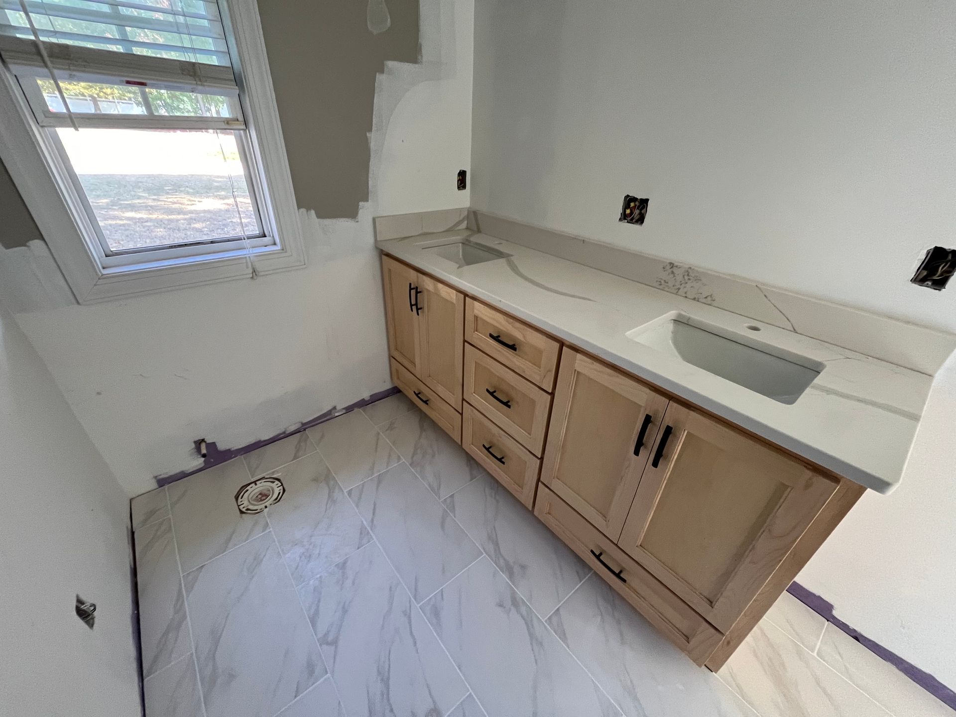 Larkan Construction Bath Remodel Project