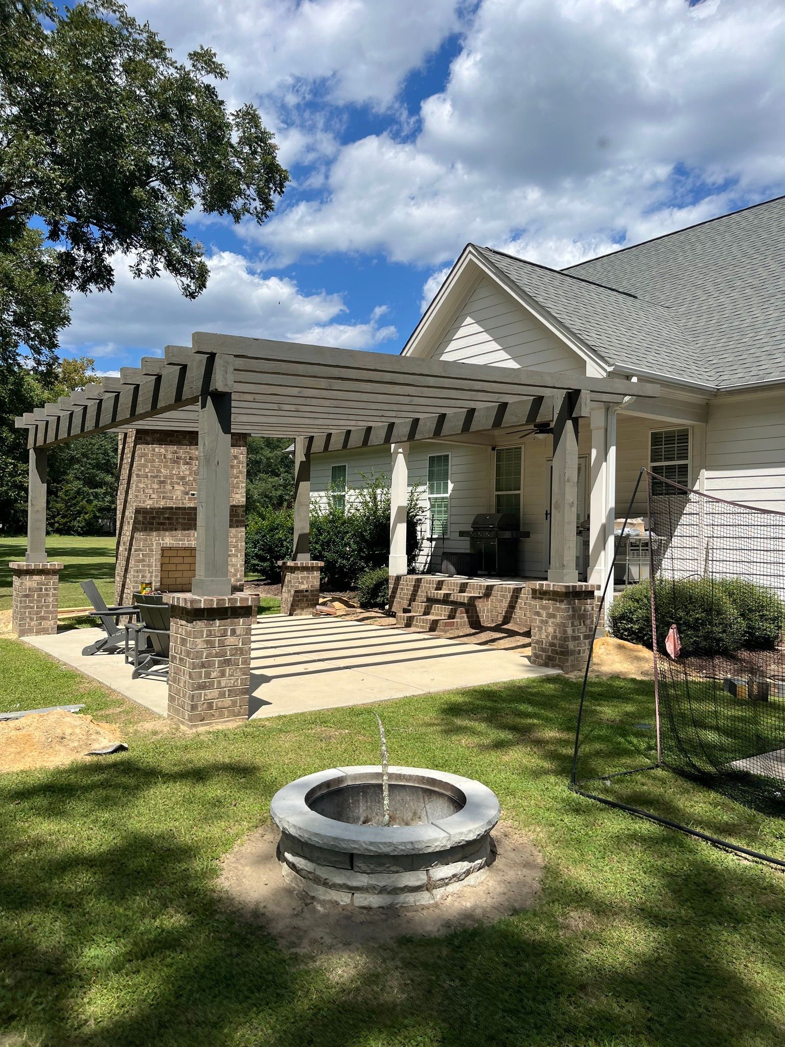 Completed Pergola Project, Outdoor Living, Larkan Construction