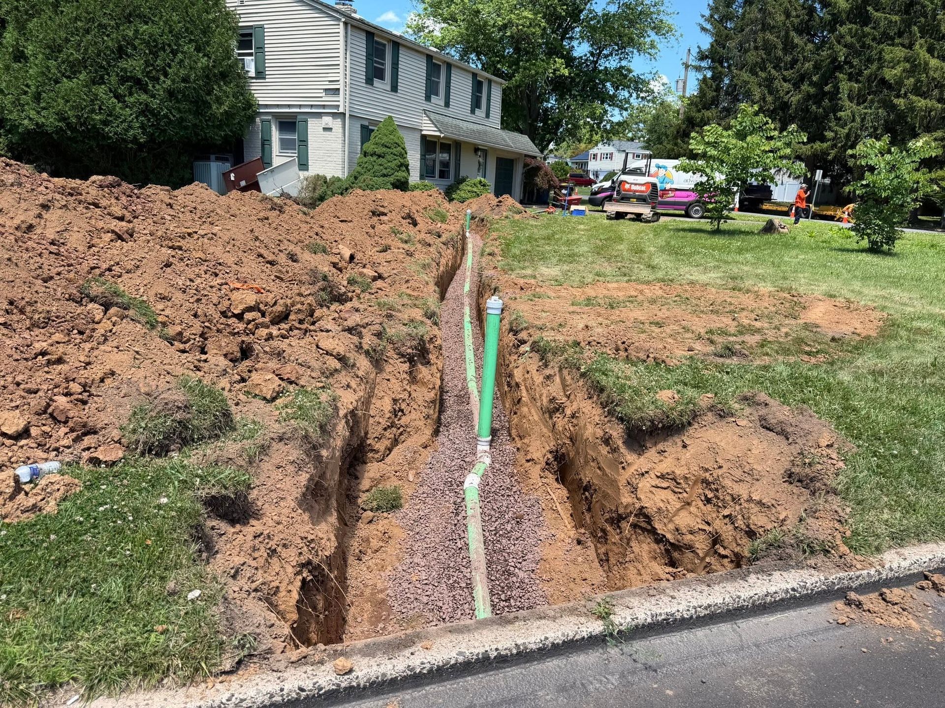 Home Advantage plumbing work