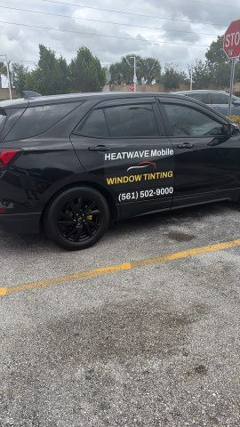 Black SUV with 