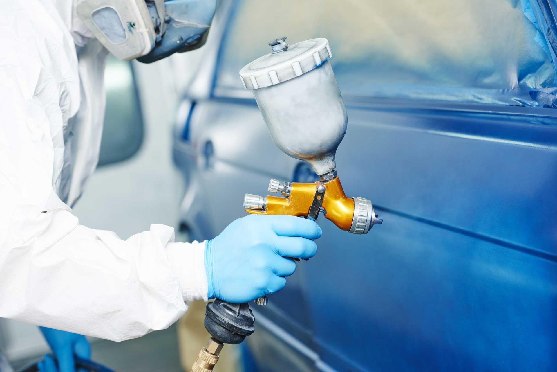Painting auto car