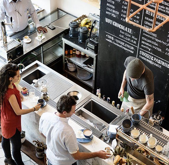 local business marketing coffee shop