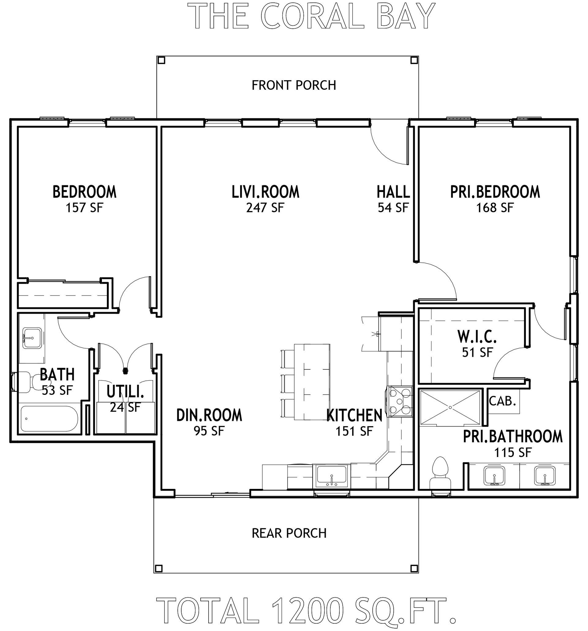 Floor plan of