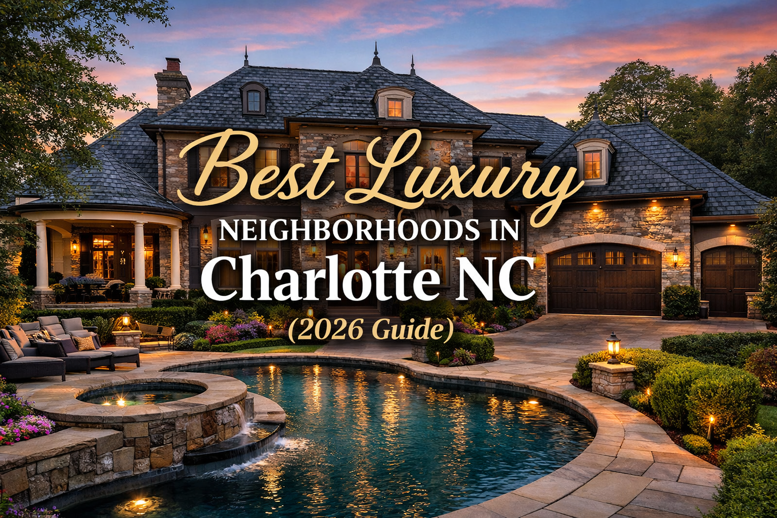 Luxury home in Eastover Charlotte NC historic neighborhood