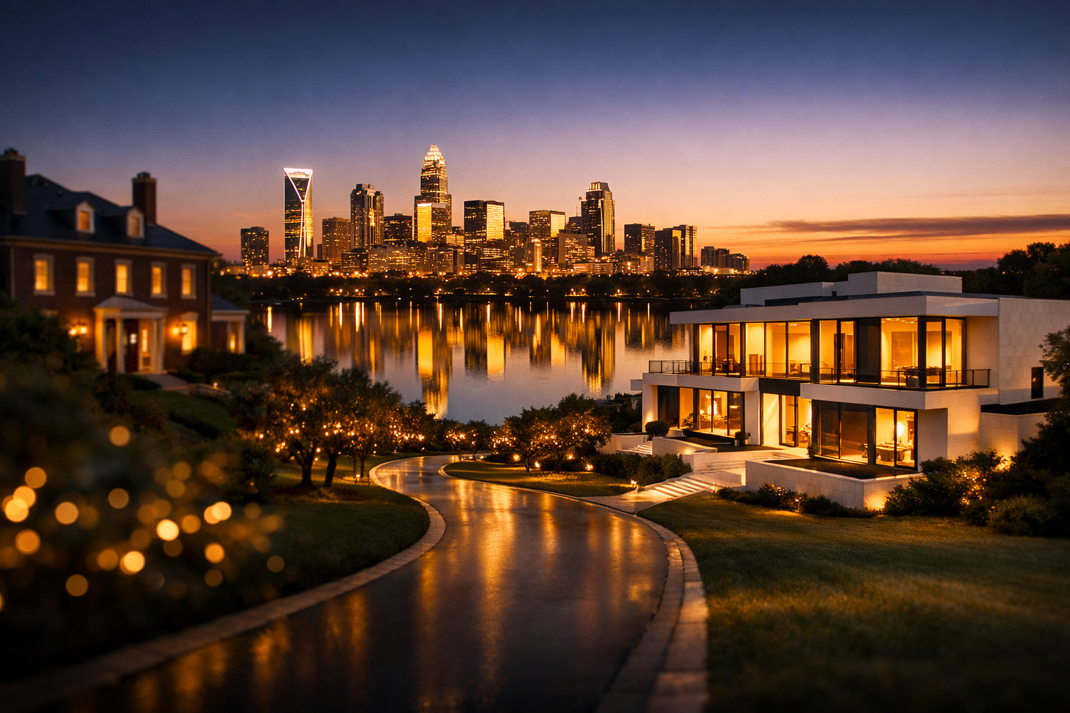 Mitch Boraski MBA Charlotte luxury real estate advisor reviewing sell and buy simultaneously