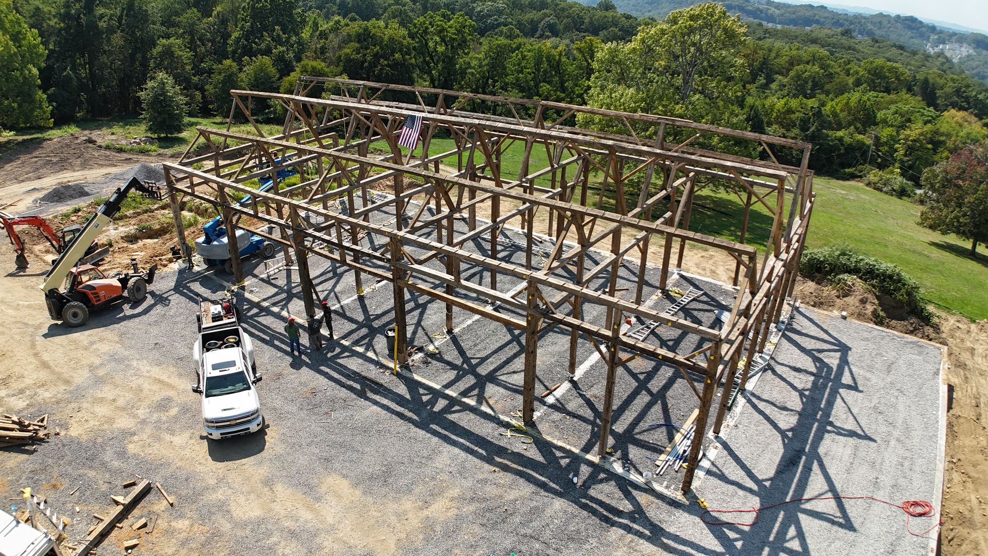 White Oak 1838: The Reborn Landmark | Historic Barn Frames | US