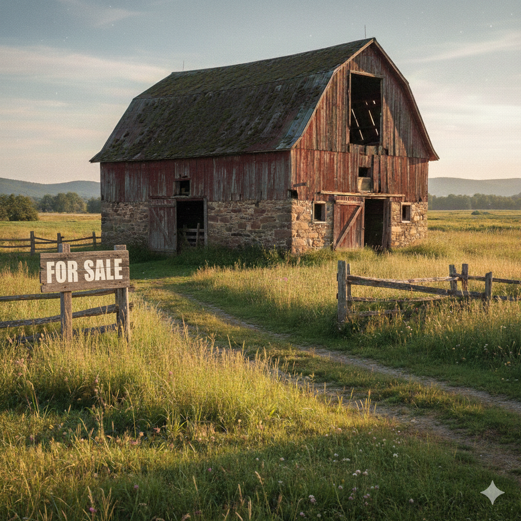 An old barn reused for a home