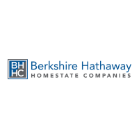 The berkshire hathaway homestate companies logo is on a white background.