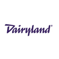 A dairyland logo on a white background.