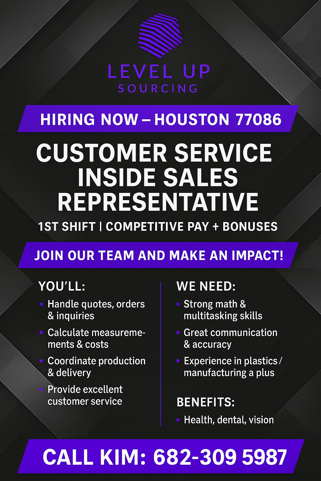 JOIN OUR TEAM