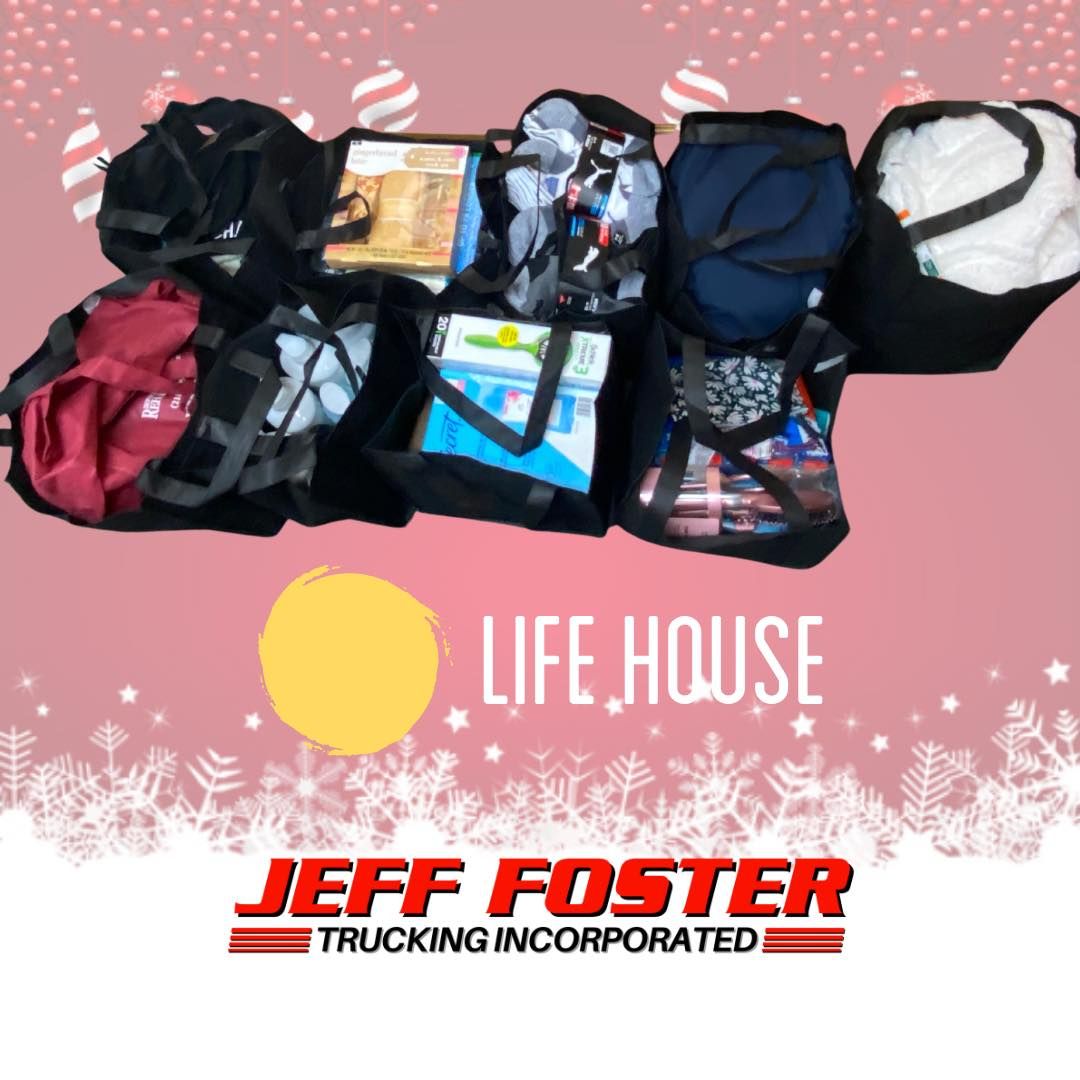 A poster for jeff foster trucking incorporated