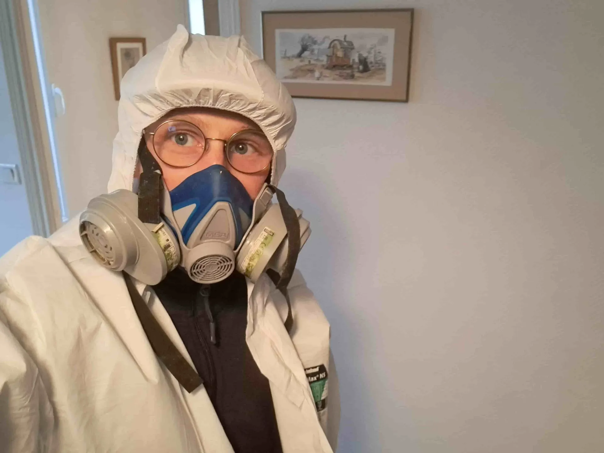 Désinsectiseur professionnel NGAN 35 en combinaison de traitement