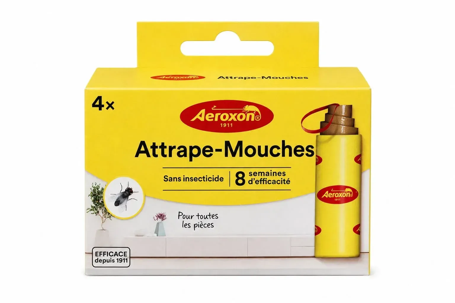 Rubans englués anti-mouches professionnels à destination des particuliers