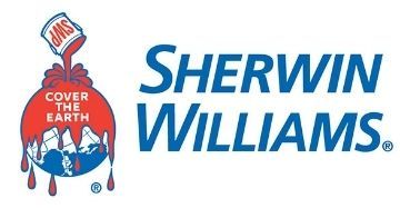 The logo for sherwin williams says cover the earth