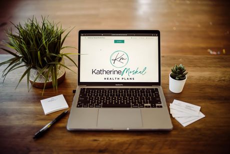 Katherine Moskal Health Plans Logo On Laptop — Aurora, CO — Katherine Moskal Health Plans Katherine Moskal Health Plans Logo On Laptop — Aurora, CO — Katherine Moskal Health Plans