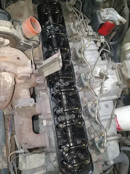 Overhead View of an Open Engine Block — Mid North Coast Heavy Vehicle Repairs In Wauchope, NSW