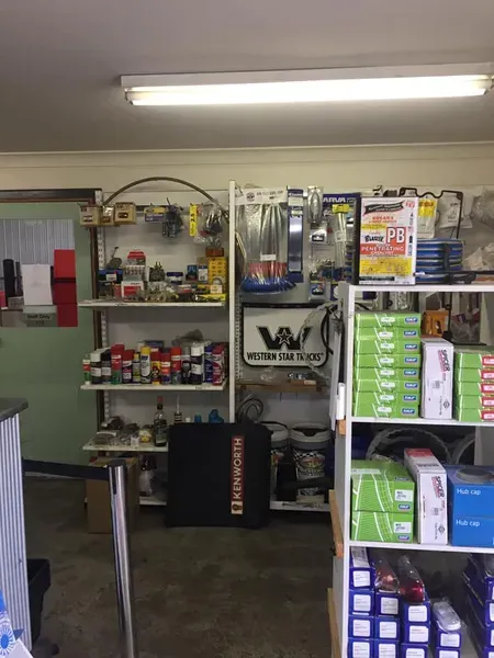 Shelves Filled With Various Auto Parts and Supplies — Mid North Coast Heavy Vehicle Repairs In Wauchope, NSW