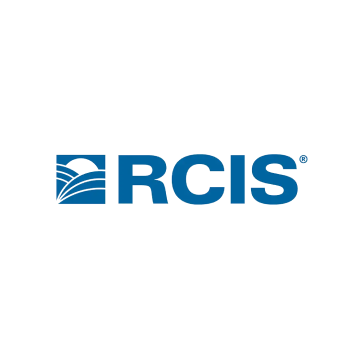 The blue logo for RCIS featuring the letters
