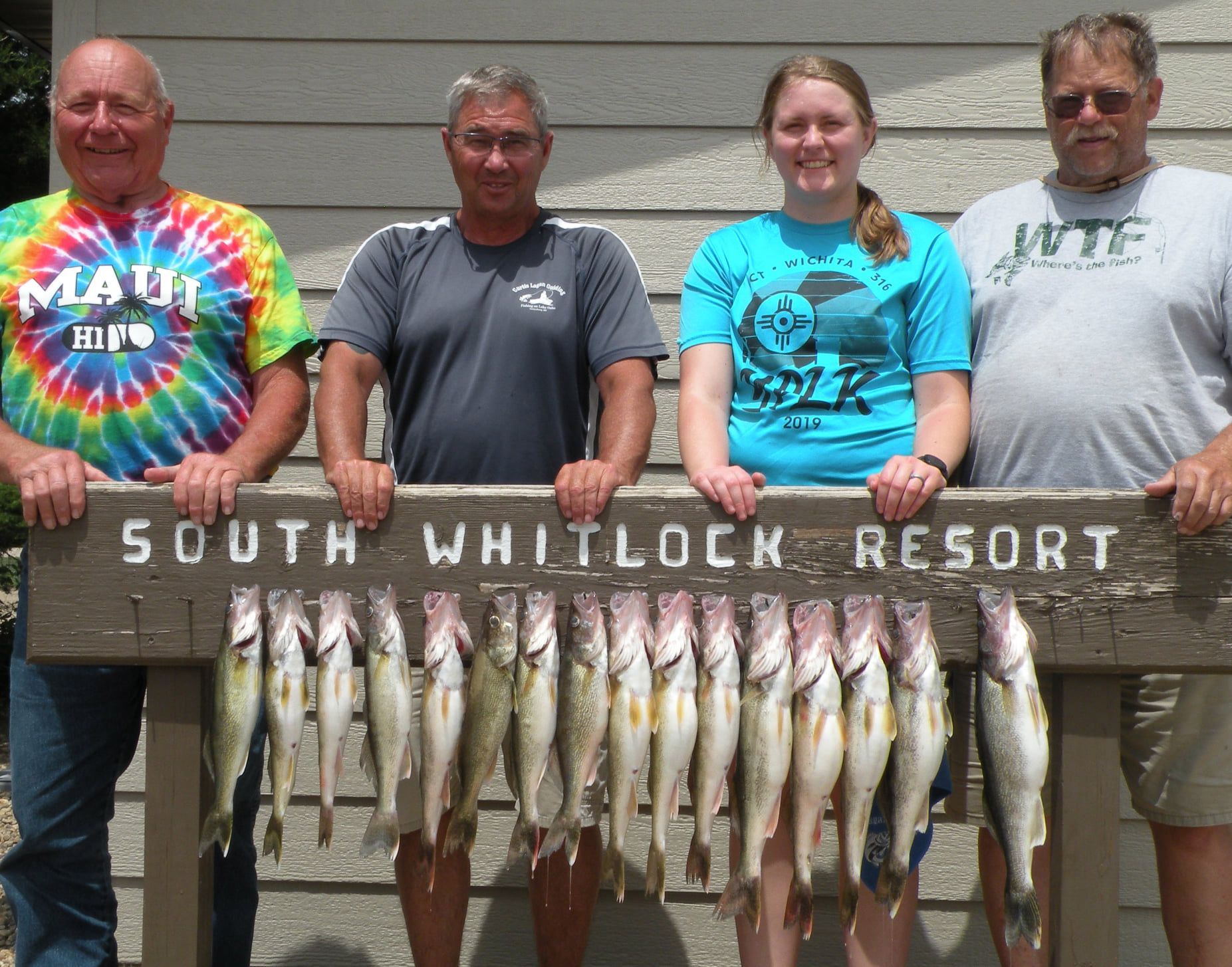 walleyes lake oahe