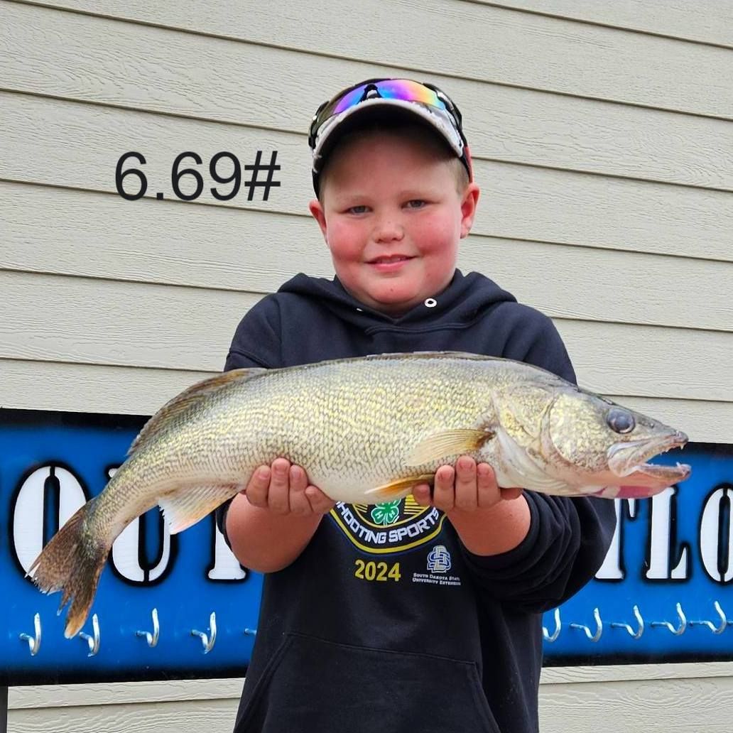 Lake Oahe Fishing Report - Gettysburg - Whitlock Bay
