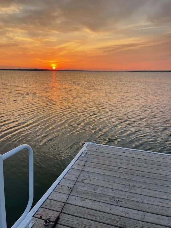 Boat Launch Lake Oahe, South Dakota