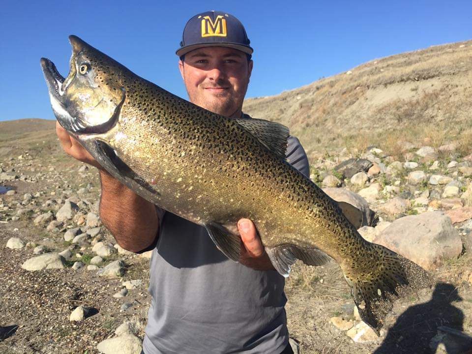 Salmon Fishing Lake Oahe