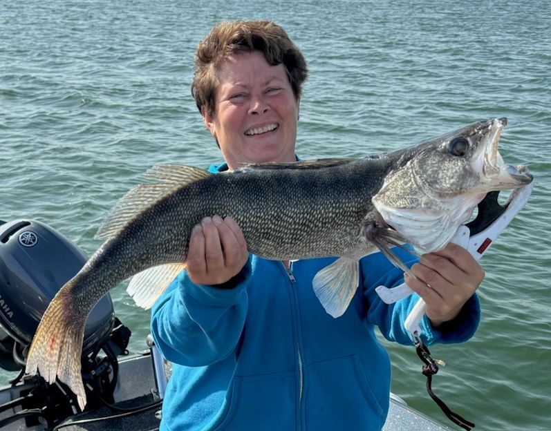 Lake Oahe Fishing - Whitlock Bay - Gettysburg, SD