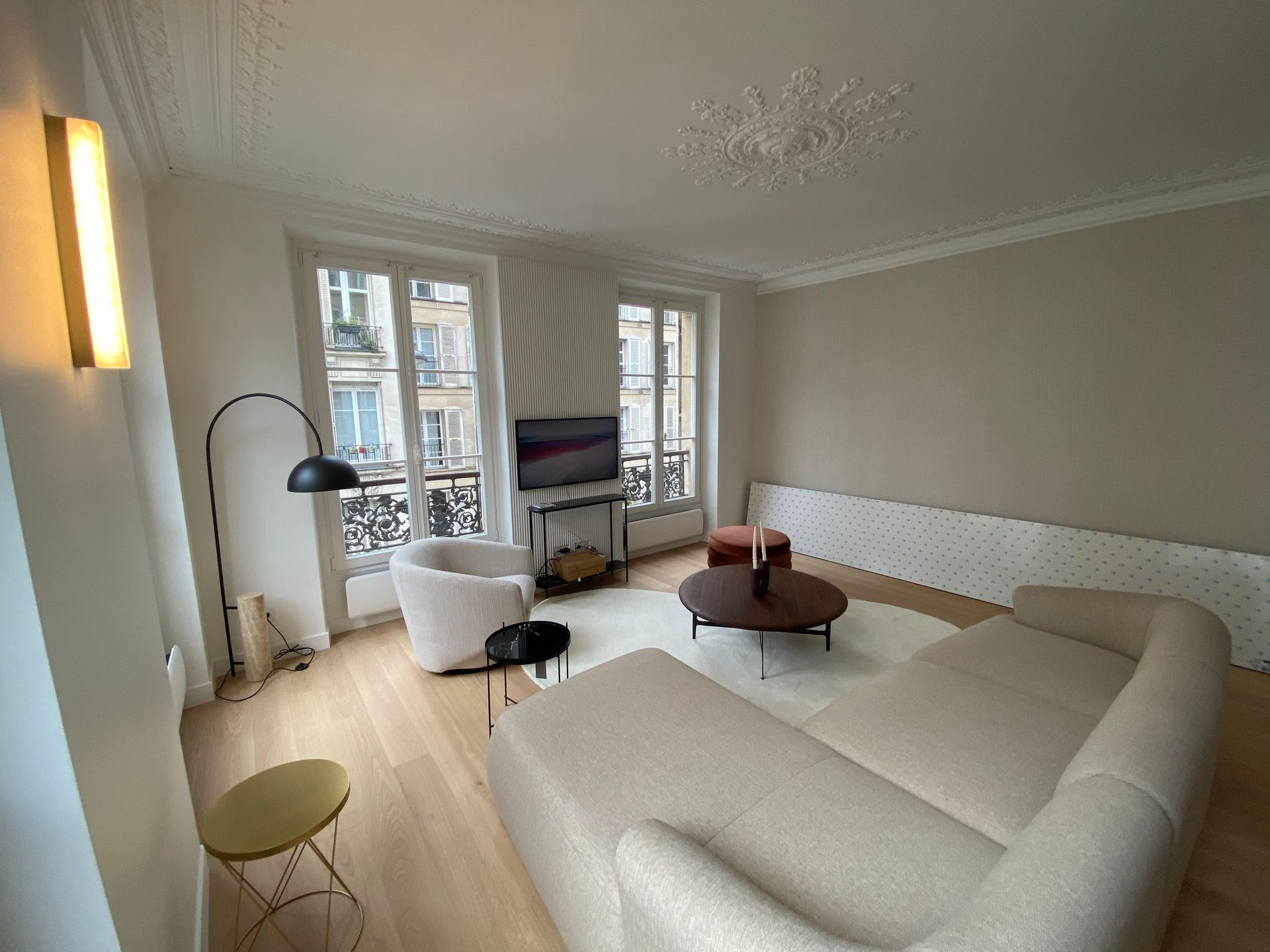 Rénovation appartement Haussmanen
