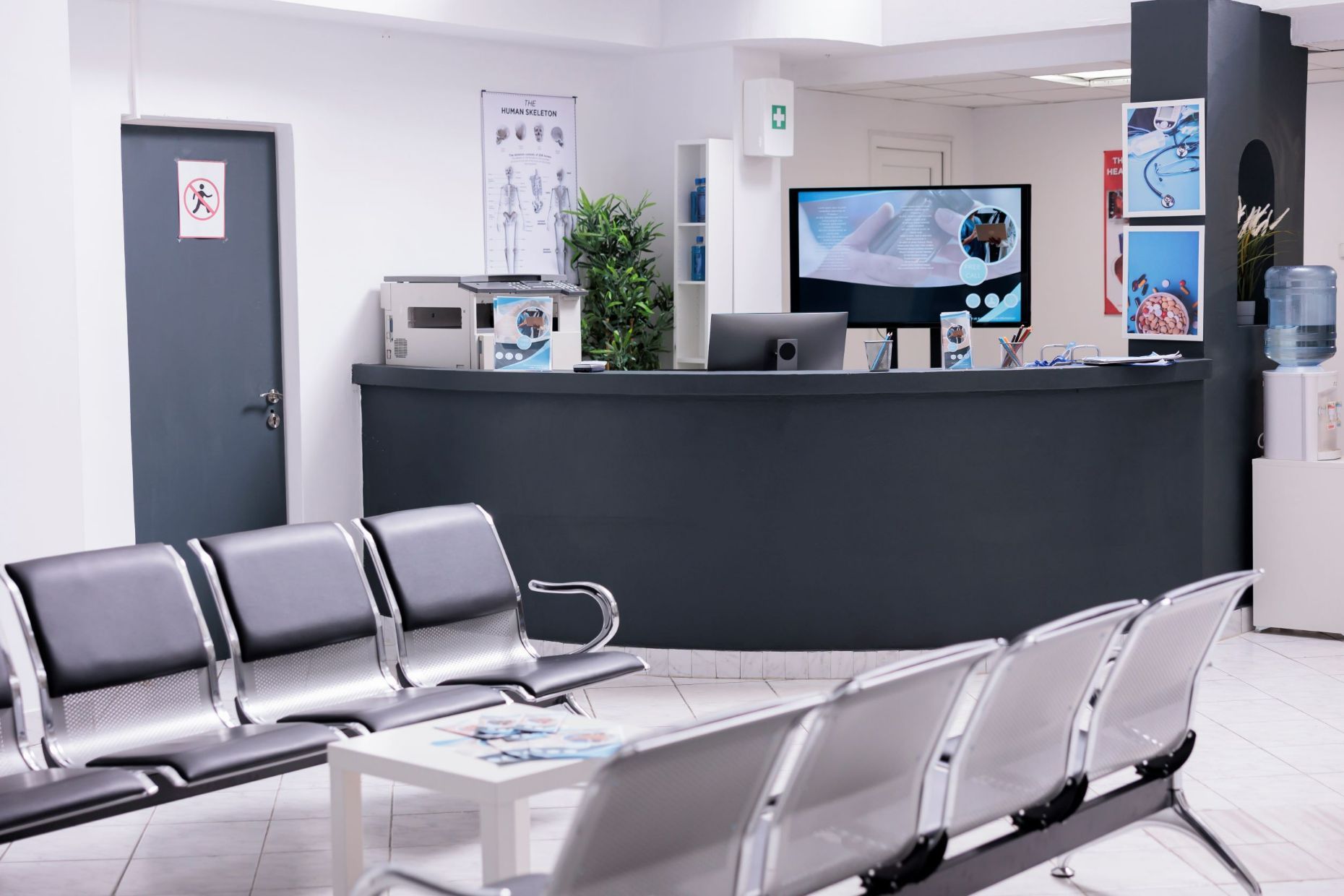Cleaned Clinical Reception Area — Wyong Commercial Cleaning In Wyongah, NSW