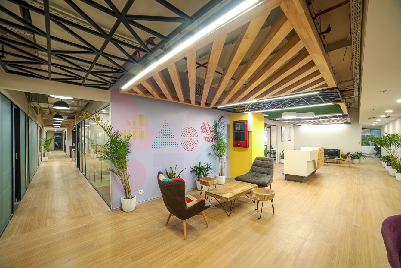 Reception and Hallway From The Office — Wyong Commercial Cleaning In Wyongah, NSW