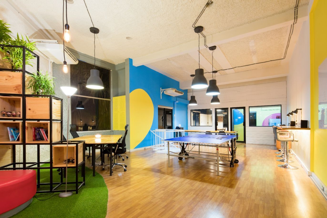 Office With a Ping Pong Table and Desk — Wyong Commercial Cleaning In Wyongah, NSW