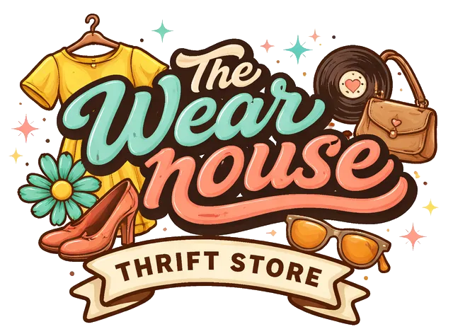 A store front with a sign that says ' wearhouse ' on it