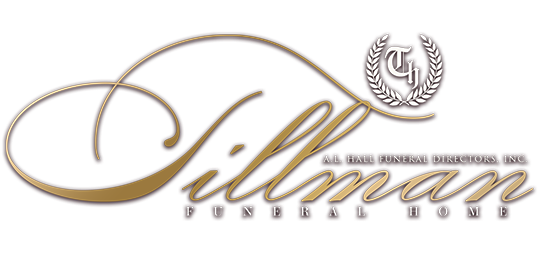 Tillman Funeral Home logo with script 