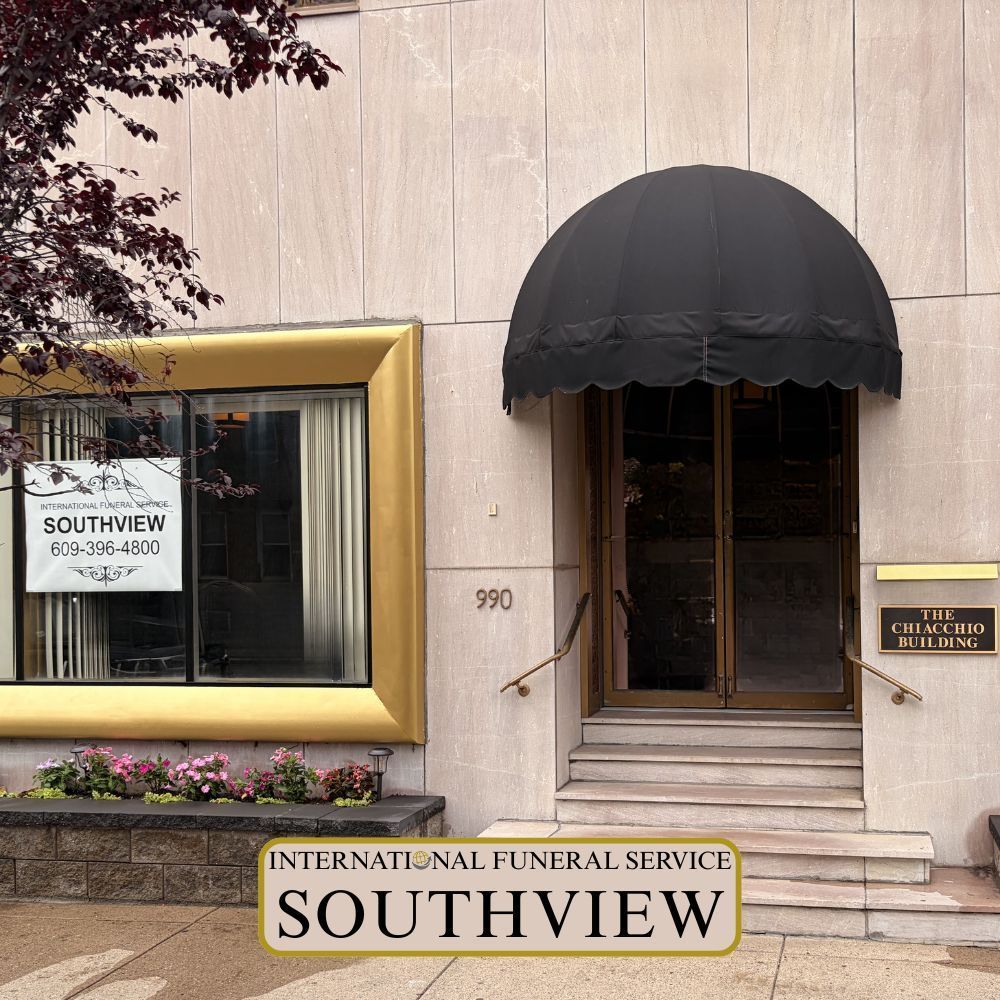 International Funeral Service Southview Trenton NJ - Southview International Funeral Service storefront.